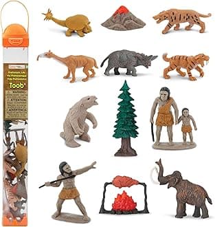 Safari Ltd. Plastic Miniatures In Toobs-Prehistoric Life
