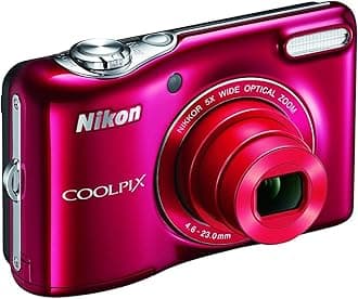 Nikon COOLPIX L32 Digital Camera with 5x Wide-Angle NIKKOR Zoom Lens