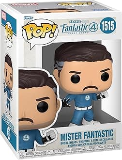 Pop! Marvel: The Fantastic Four: First Steps - Mr.Fantastic - Fantastic Four (2025) - Collectable Vinyl Figure - Gift Idea - Official Merchandise - Toys for Kids & Adults - Movies Fans