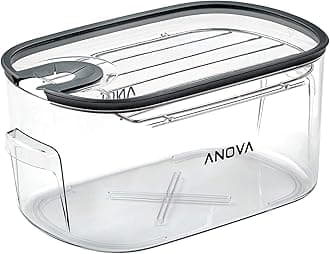 Anova Culinary ANTC01 Sous Vide Cooker Cooking container, Holds Up to 16L of Water, With Removable Lid and Rack