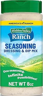 Original Ranch Seasoning, Dressing and Dip Mix, Shaker Canister, 8 Ounces (Package May Vary)