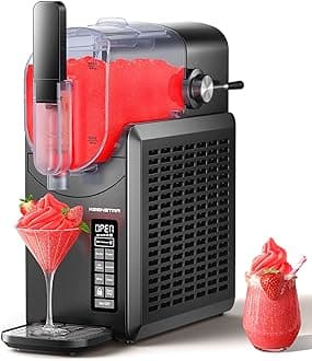 KEENSTAR 88oz Slushie Machine, Slushy Machine for Home with 5 Preset Programs, No Ice Needed, Frozen Drink Maker with Self-Cleaning for Frozen Margaritas, Frappés, Milkshake & More