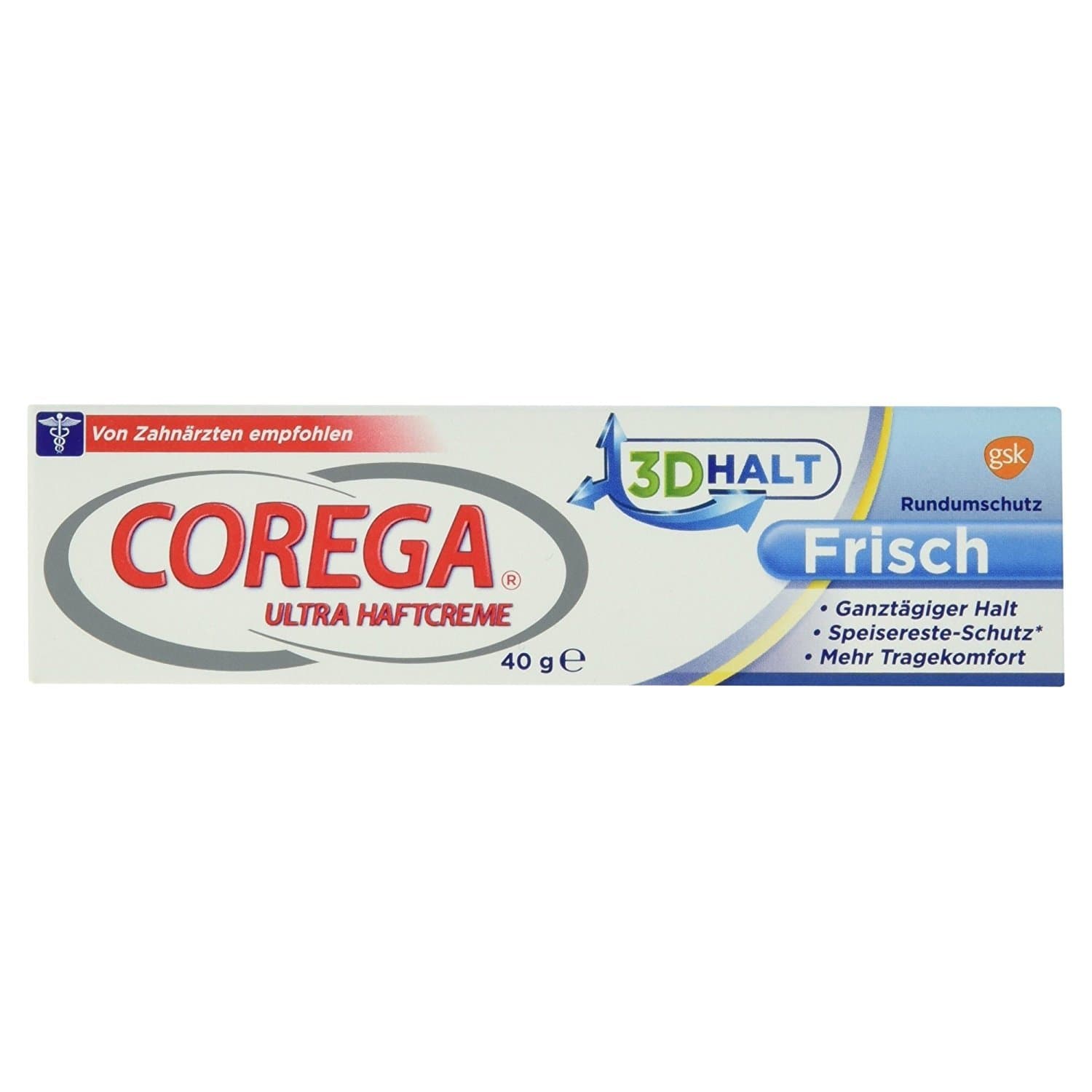 Corega Denture Adhesive Cream Fresh, 40g