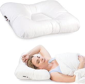 Core Products Tri-Core Comfort Zone Cervical Support Pillow, Temperature Regulating Outlast, Firm - Midsize