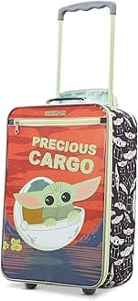 Kids' Disney Softside Upright Luggage, Star Wars The Child, Carry-On 18-Inch