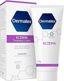 Dermalex Eczema Treatment Cream – Developed by Dermatologists to Treat Mild to Moderate Atopic Eczema Symptoms – 30 g