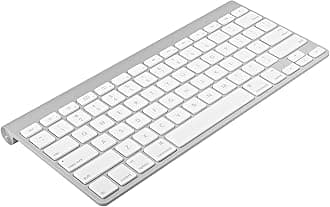Apple Wireless Keyboard with Bluetooth - Silver (Refurbished)