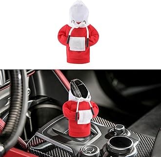 Gear Shift Hoodie, Universal Hoodie Car Gear Shift Cover, 4.76Inch Funny Shifter Hoodie, Car Interior Accessories Car Shifter Stick Protector Decoration Universal for Most Car Gear Shift Levers