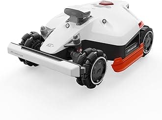 Mammotion LUBA 2 AWD 5000HX Robot Lawn Mower with 4G, Reception 1.25 Acres, Max. 1.48 Acres, All-Wheel-Drive for 80% Slope, UltraSense AI Vision & RTK Automatic Edge Mapping, 2.2"-4.0" Cutting Height