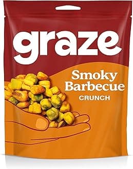 Graze Healthy Snacks - Smoky BBQ Crunch Mixed Sharing Snacks, 100g
