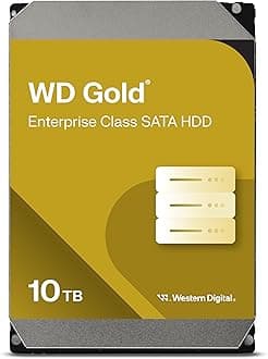 Western Digital Gold Enterprise Class 10TB 3.5" Enterprise SATA HDD/Hard Drive