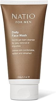 Australia For Men Daily Face Wash, 5.2 oz - Facial Cleanser - Lemon, Bergamot, Lavender - Face Wash for Men - Face Cleanser for All Skin Types