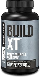 Build-XT Muscle Builder - Daily Building Supplement - 60 Veggie Pills