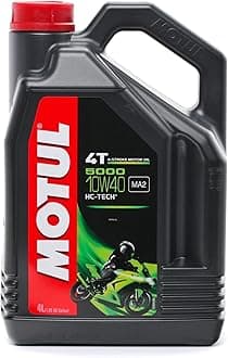 Aceite motor moto 4T 5000 10W40 4T 4L garrafa 4 litros