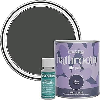 Rust-OleumGreen Water-Resistant Bathroom Tile Paint in Gloss Finish - After Dinner 750ml