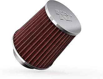 K&N RGSerie Universal airFilter with 3 Installation diameters Length 114mm Red (RG1003RDL)