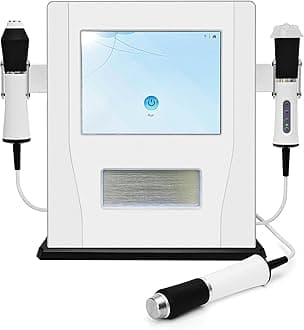 Elitzia Professional 3-in-1 Oxygenating Bubble Facial Machine CO2 Nano Bubbles for Skin Revitalization RF Anti-Aging & Deep Cleansing Home Salon Use ETL10