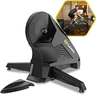 Saris - H3 Series Smart Indoor Bike Trainer, Quietest Ever at 59 dB, Compatible with 12-Speed Drivetrains, Includes Virtual Training App Subscription