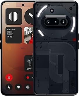 Nothing Phone (3a) Smartphone 12GB+256GB SIM-Free - Black