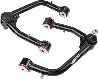 2-4” Lift Front Upper Control Arms for 2019-2024 Chevy Silverado 1500 GMC Sierra 1500, Heavy-Duty Tubular Design with Ball Joints