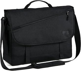 VASCHY Messenger Bag for Men, Fashion Laptop Satchel Crossbody Shoulder Side Bag for Men and Women for Work,Business
