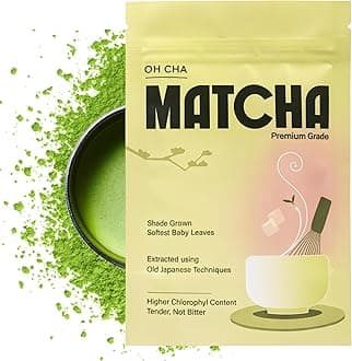 - Japanese Matcha Tea Powder | Premium Grade | 30gms - 30 Servings | Pure Authentic Matcha Green Tea Powder Sourced from Shizuoka, Japan | Vegan, No Artificial Sweeteners, NON GMO