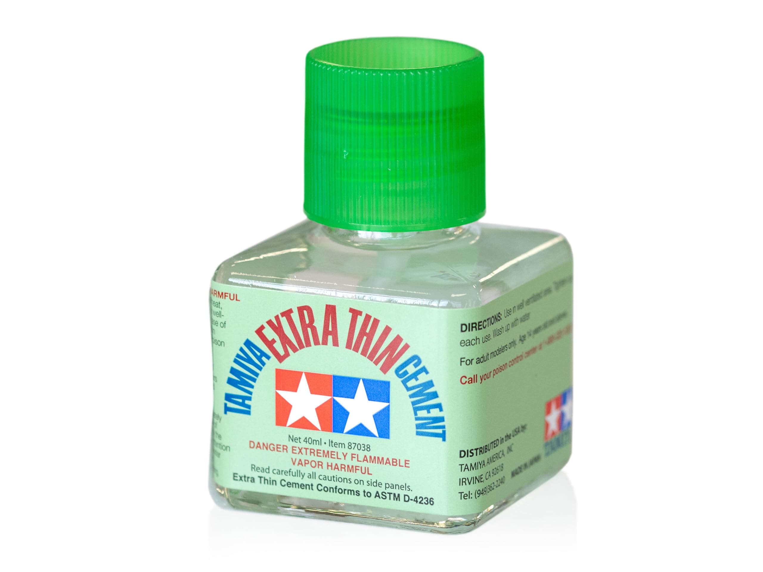 87038 Extra Thin Cement Fine Tip Glue 40 ml