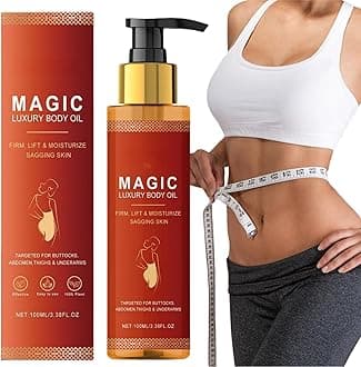 Magic Firming Body Oil,Compact Body Oil,Magic Luxury Bo-dy Oil,Skin Tightening Oil for Women,Firming Body Lotion to Reduce Finelines,Plumping Moisturizing Body Firm-ing O-il for Smooth,Radiant Skin