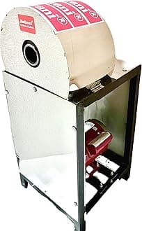 by Master Machines Electronic Sugarcane Peeling Machine with 1 HP Motor, Commercial Grade, Silver High Grade Stainless Steel, Single Phase MM-50