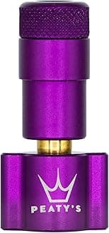 Peaty's CO2 Tyre Inflator Head Only - Unique Compact Straight Line Design for Maximum Airflow & Rapid Inflation, Presta Valve Compatible, Bike Pump for Mountain, Road & Gravel Bike Tyres