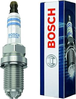 BOSCH FGR7DQP+ Platinum +4 Spark Plug for Select Bentley, BMW, Land Rover, Mini, Morgan, and Rolls-Royce Vehicles (Pack of 1)