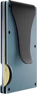 Wallet For Men - Reinvented Design Men's Wallet - Slim, Minimalistic & Seamless, Blocks RFID Scanners with a Money Clip (Grey)