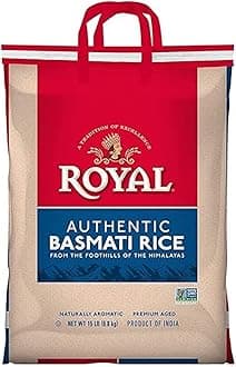 Royal Naturally Aged Authentic Long Grain Indian White Rice, 15 lb