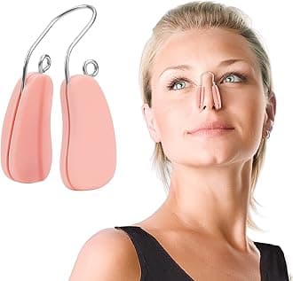 FERNIDA Nose Shaper for Women Nose Slimmer Clip Soft Silicone Pain-Free Nose Lifting Reshape Straightener
