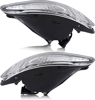 MOTOALL 2Pcs Fog Light For Lexus RX300 RX330 RX350 Clear Front Bumper Driving Lamp LH+RH