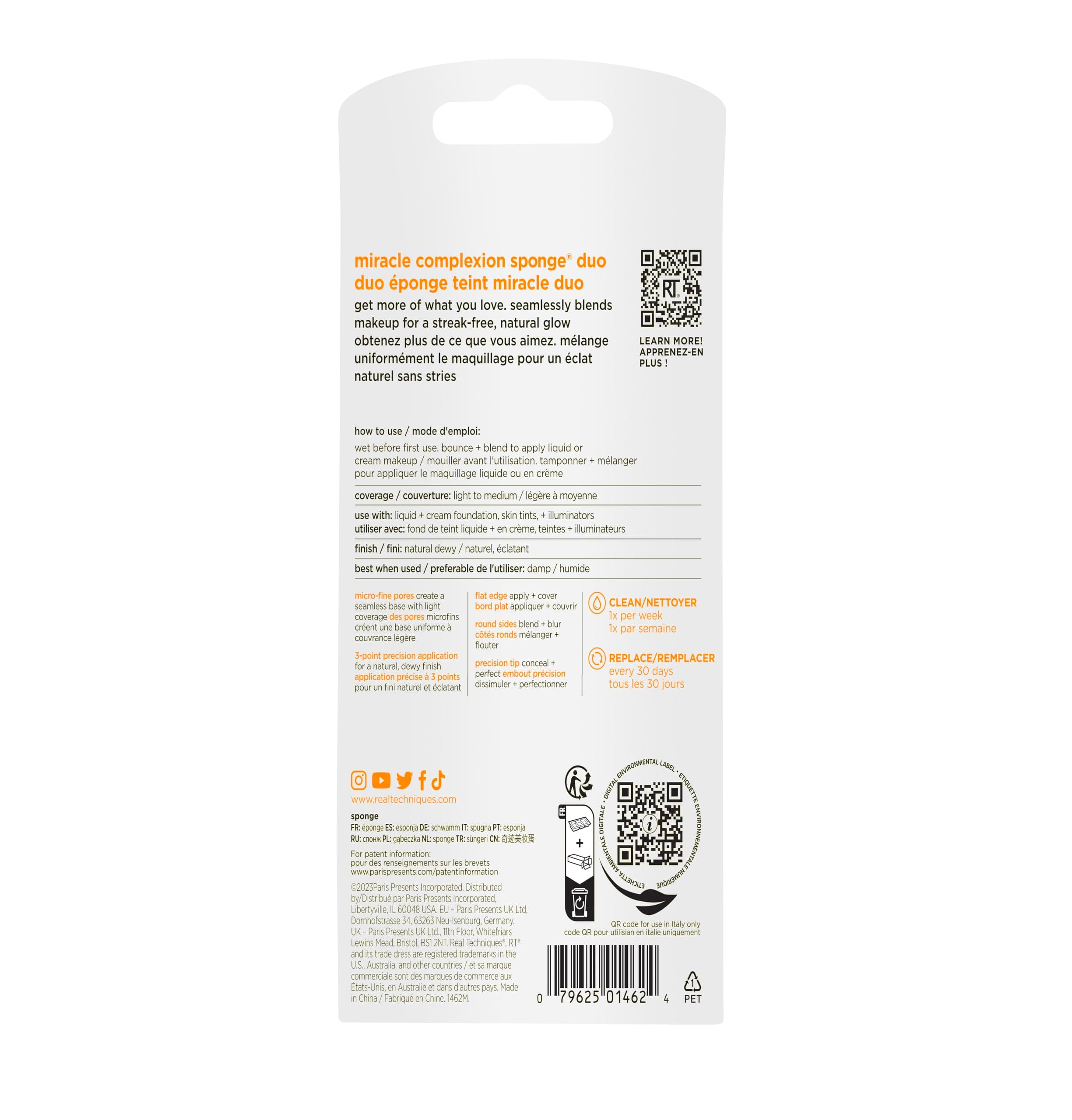 Real Techniques 2 Miracle Complexion Sponges