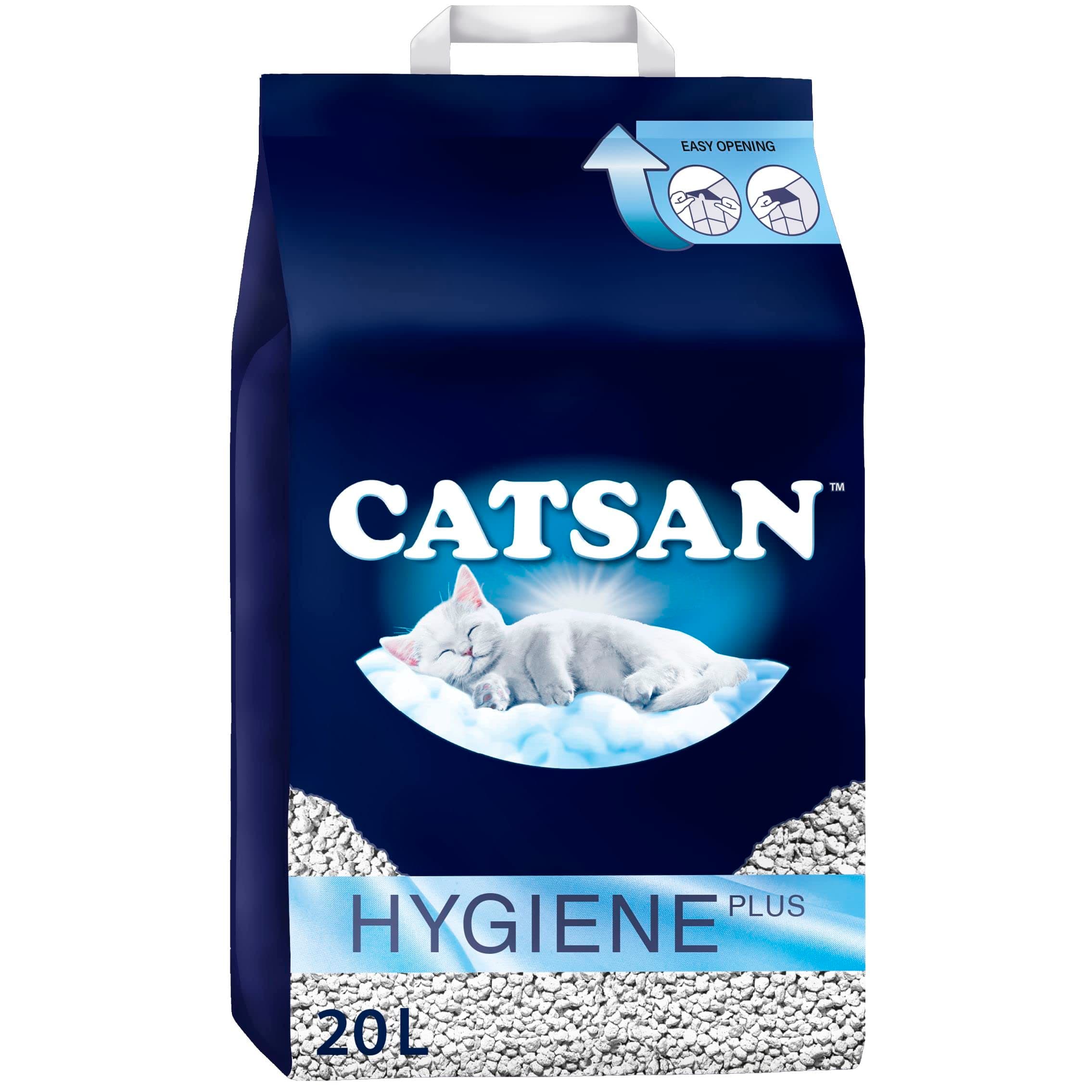 Hygiene Plus Cat Litter White, 20L