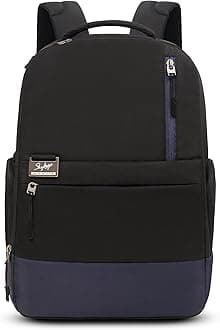Skybags Lumous 3 Compartment Laptop Backpack (E) 16 L Black