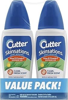 Cutter Skinsations Insect Repellent1 (Pump Spray) (Twin Pack) (HG-54012)