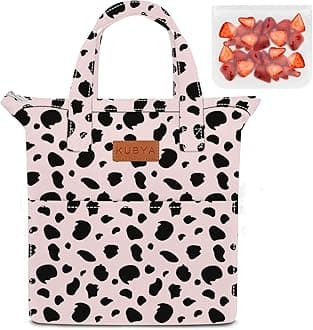 Lunch Box for Women, Lunch Bag for Women Men Adult Simple Lunchbox Reusable Lunchbag Insulated Lunch Boxes Large Capacity Cute Lunch Tote Bag, with Food Storage Bags for Work, Office or Picnic