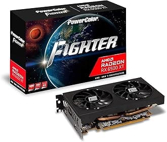 Fighter AMD Radeon RX 6500XT Gaming Graphics Card with 4GB GDDR6 Memory