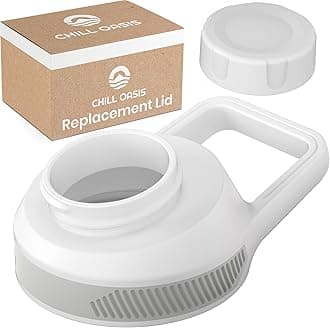 Replacement Lid For Cirkul Water Bottle | Fits Flavor Cartridges | BPA Free, Leak Proof, and Dishwasher Safe
