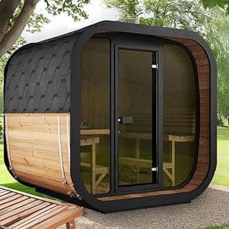 Model Cube-Series Outdoor Home Sauna Kit (SL-MODELCL7G)