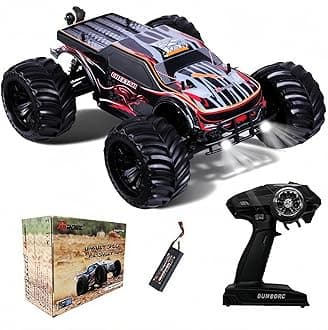JLBRACINGRC 1/10 Brushless RC Car for Adults,Fast 50+ mph High Speed RTR RC Truck, 4WD Offroad Monster Truck, 2.4GHZ Radio Controlled Electric Remote Control Car, IPX7 Waterproof Racing Vehicle