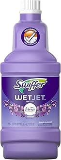 Wet Jet Floor Cleaner Solution Refill, Lavender Vanilla & Comfort, 42.2 Fluid Ounce (pack Of 4)