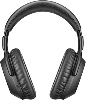 SENNHEISER PXC 550-II Wireless NoiseGard Adaptive Noise Cancelling, Bluetooth Headphone with Touch Sensitive Control and 30-Hour Battery Life, Black