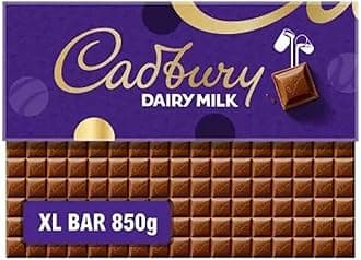 Cadbury Dairy Milk Chocolate Gift Bar, The Classic Creamy Taste, Extra-Large, 850 g (Pack of 1)