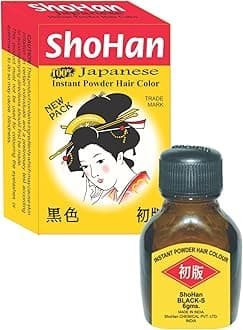 Gentle Japanese Hair Dye Hair Color to Reduce Hair Loss (Black)