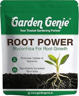 Garden Genie Root Power VAM Mycorrhiza Biofertilizer - Root Stimulant Growth Booster and Development Fertilizer for Plants - 380g, Granules