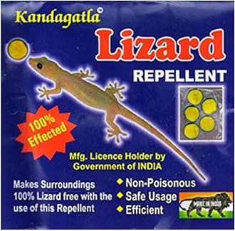 Lizard Repellent Herbal Organic Non Poisonous Ready to Use Cubes Pack of 5